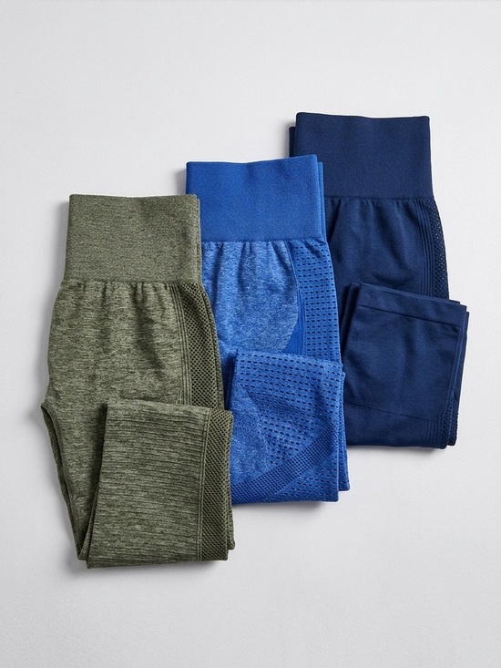 SHEIN Pants - SHEIN High Waisted Seamless Yoga Leggings Bundle 3 Pairs Activewear Women’s S
